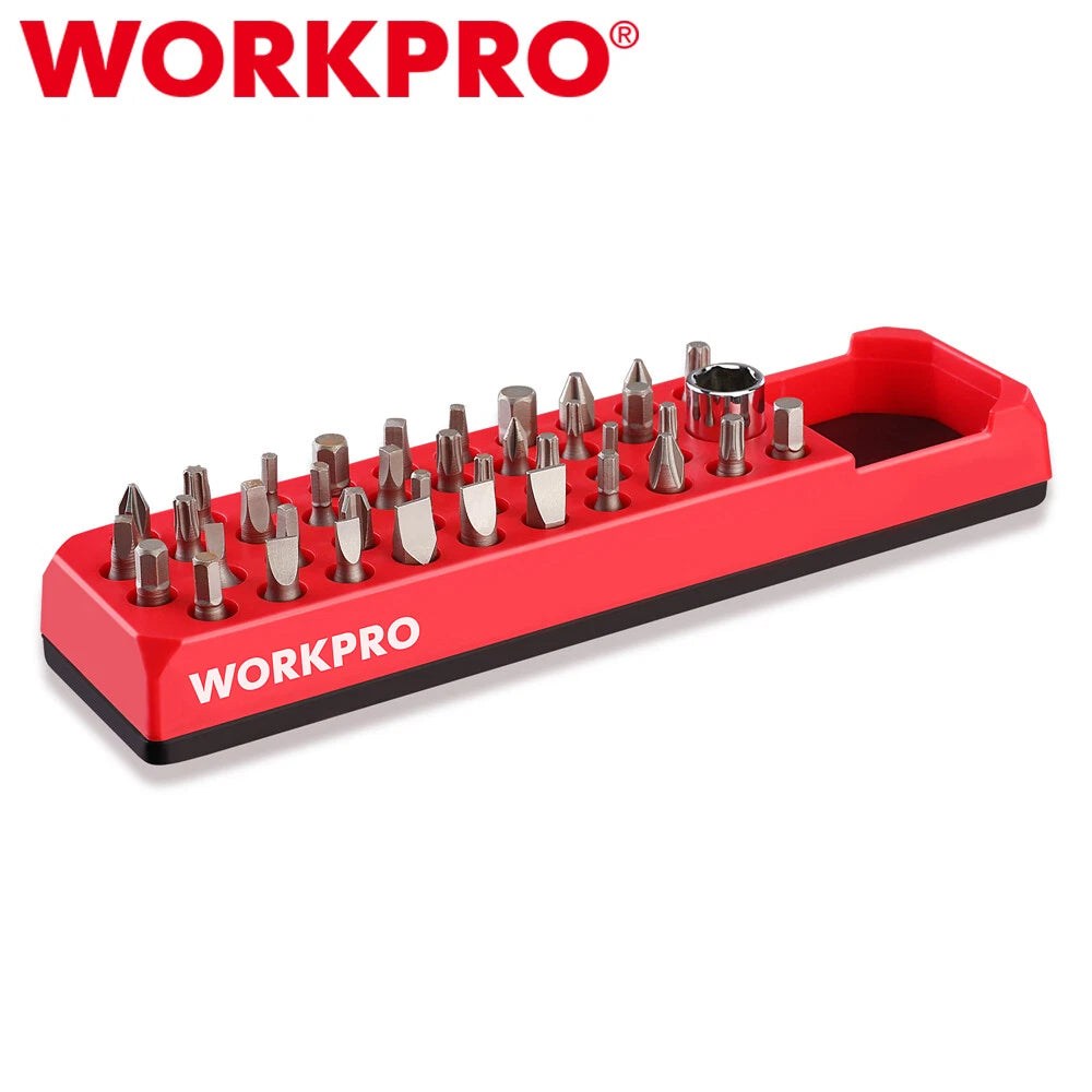 Workpro Magnetic Hex Bit Organizer Screwdriver | Built Supply Co