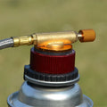 Metal Camping Gas Stove Mini Outdoor Cooking Burner Gas Conversion