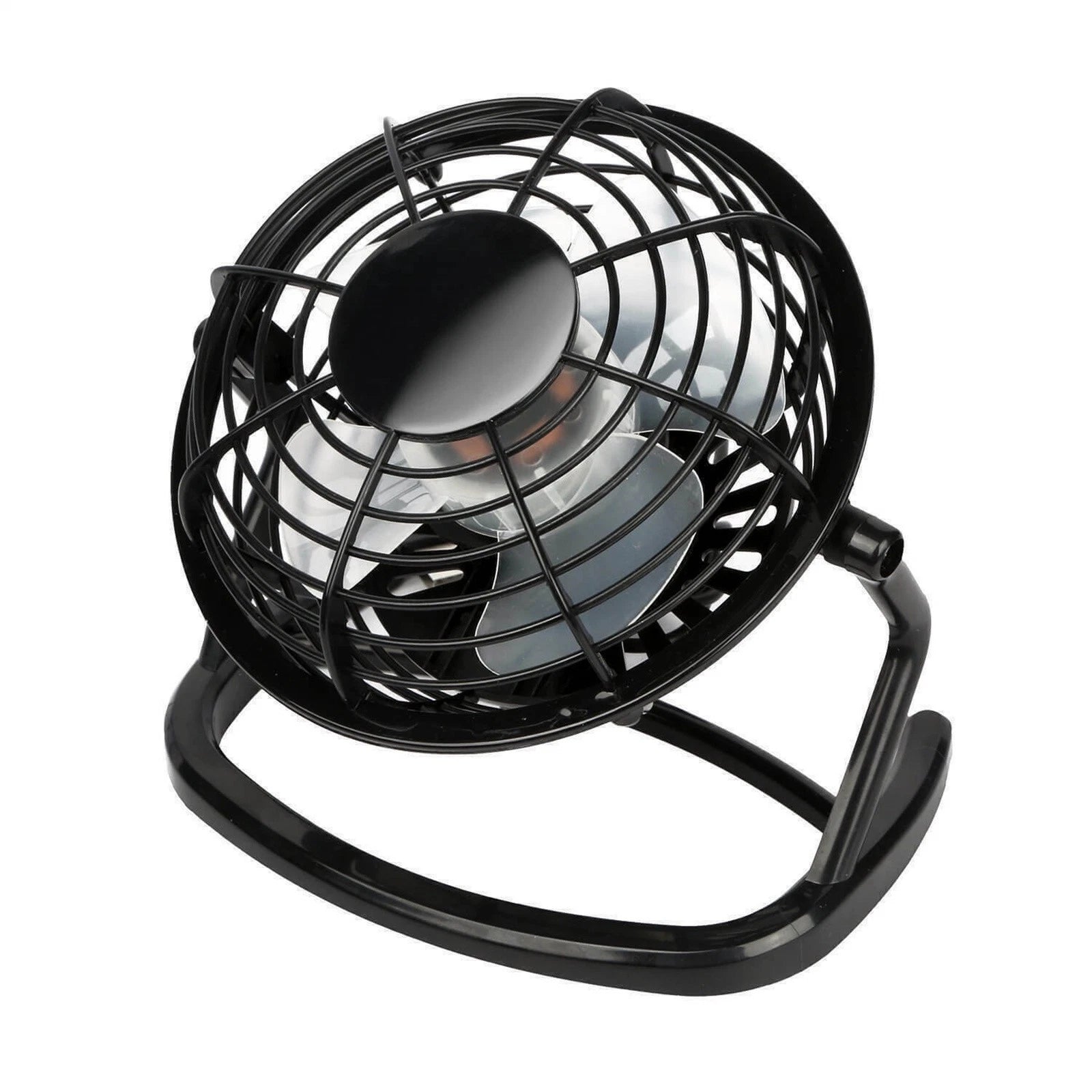 Fashion Mini Usb Cooling Fan 360° Small Desktop Desk Quiet Computer