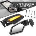 Fit Can-am Maverick X3 Black Aluminum Die-casting Led Signal Side
