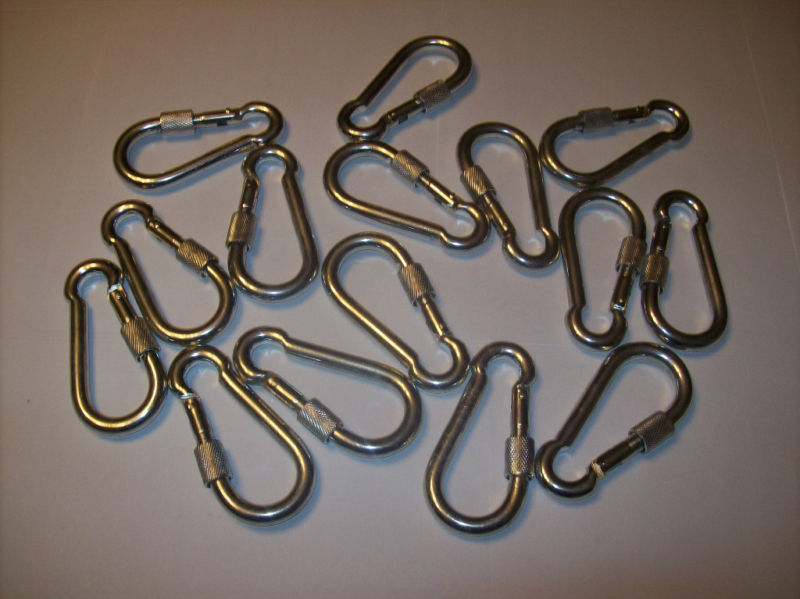 Snap Hooks with Quick Link Lock 3/8"