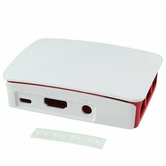 ABS Red/White Case 3.23L x 4.25W