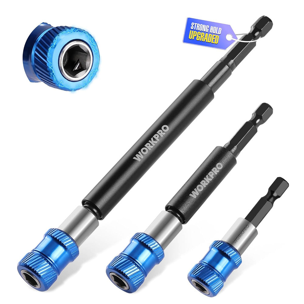 WORKPRO 3-Piece Magnetic Drill Bit Holder by WORKPRO