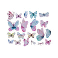 8 Style Butterfly Sticker With Adhesive Planner Album Journal