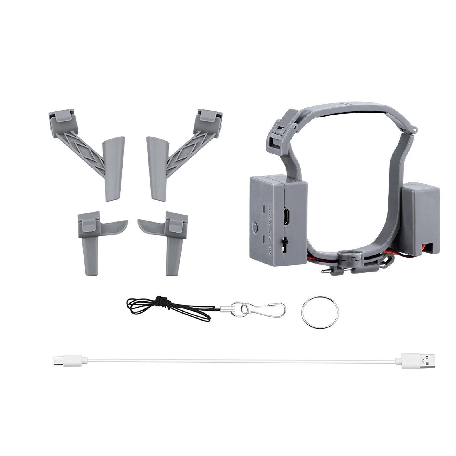 1 Set Dark Grey Airdrop System Replacement Parts | Built Supply Co