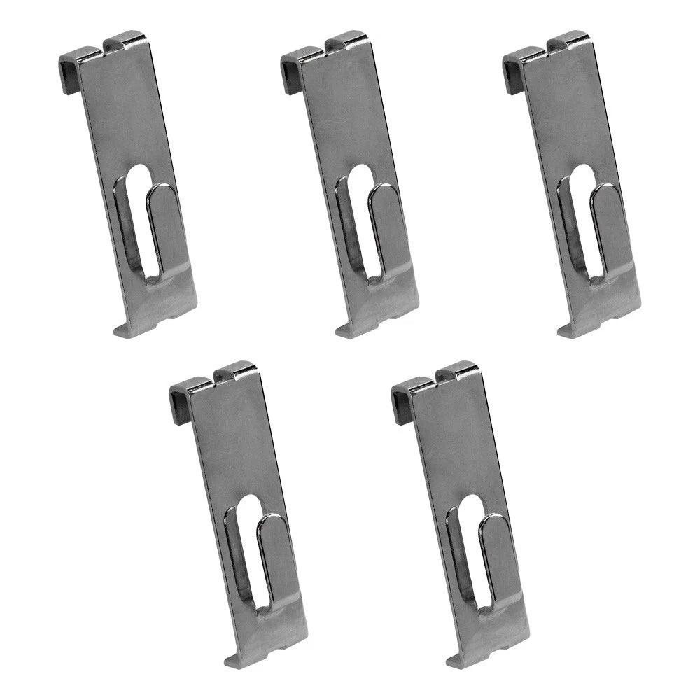 Chrome Gridwall Utility Hook For Grid Panel Display - Picture Notch