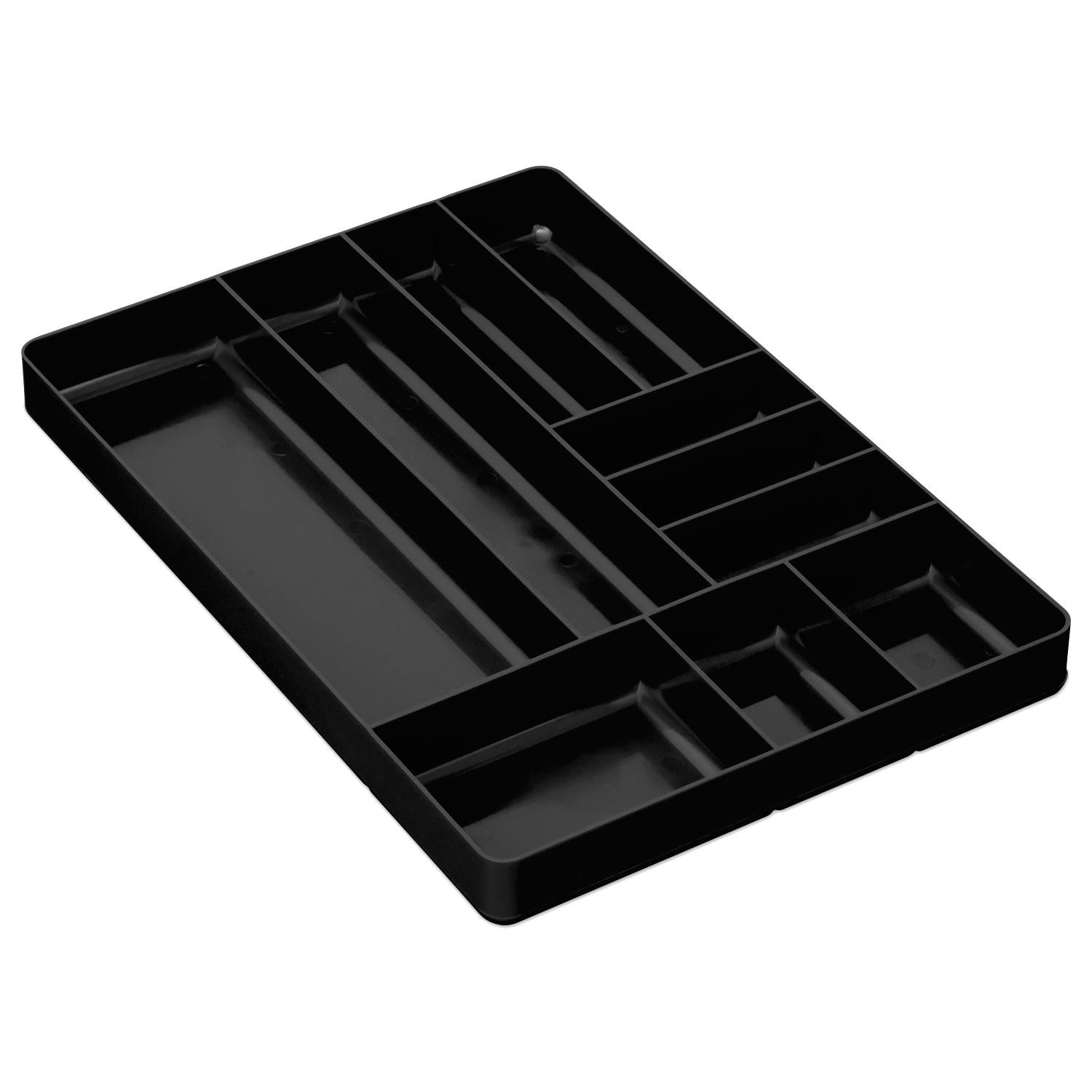Ernst Tool Organiser Tray Black 10 Compartments