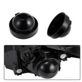 2pcs Rubber Car Headlight Housing Extended Dust Cover Boot Cap Seal