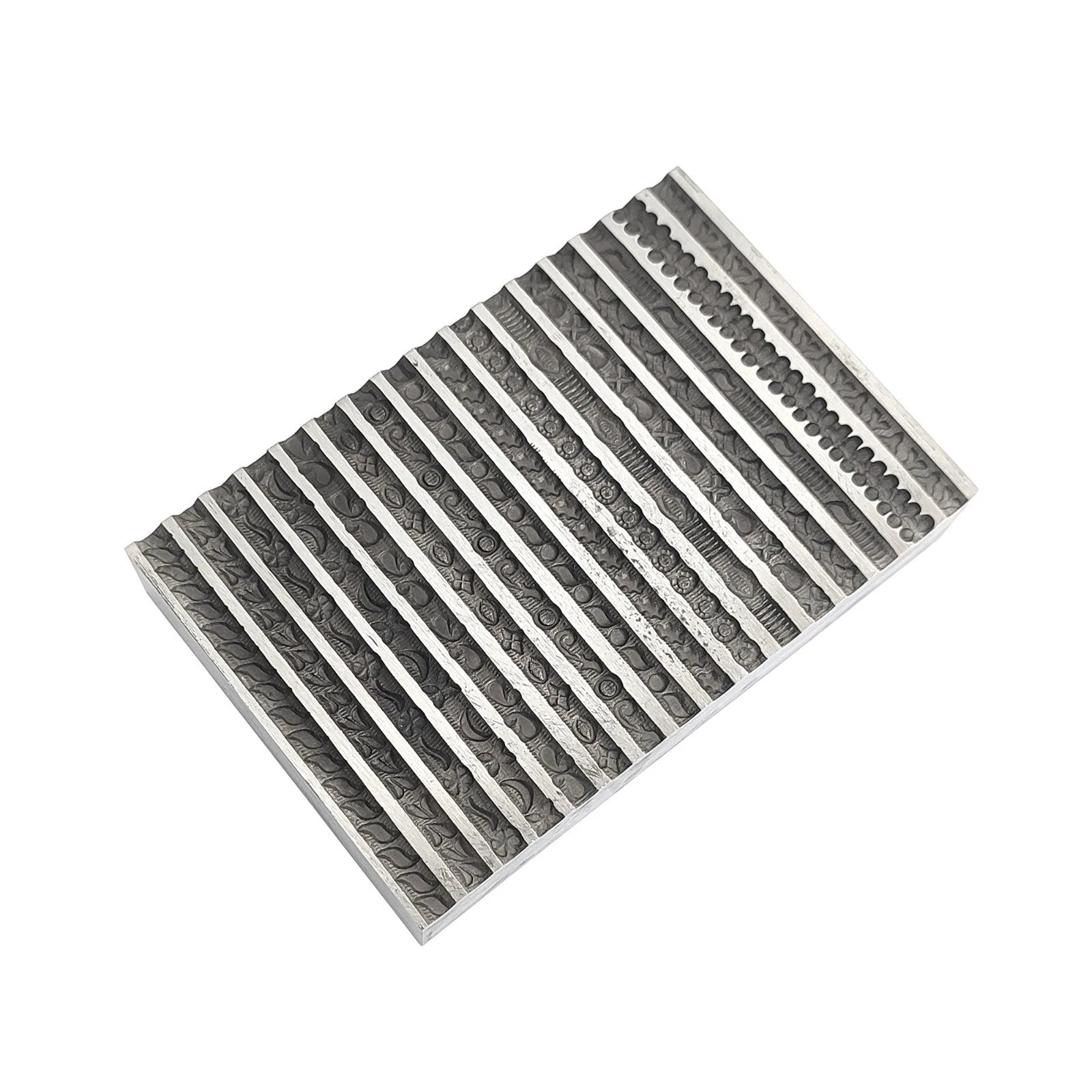 Design #1 Wire Impression Die 16 In 1 Pattern - Wire Bangle Die