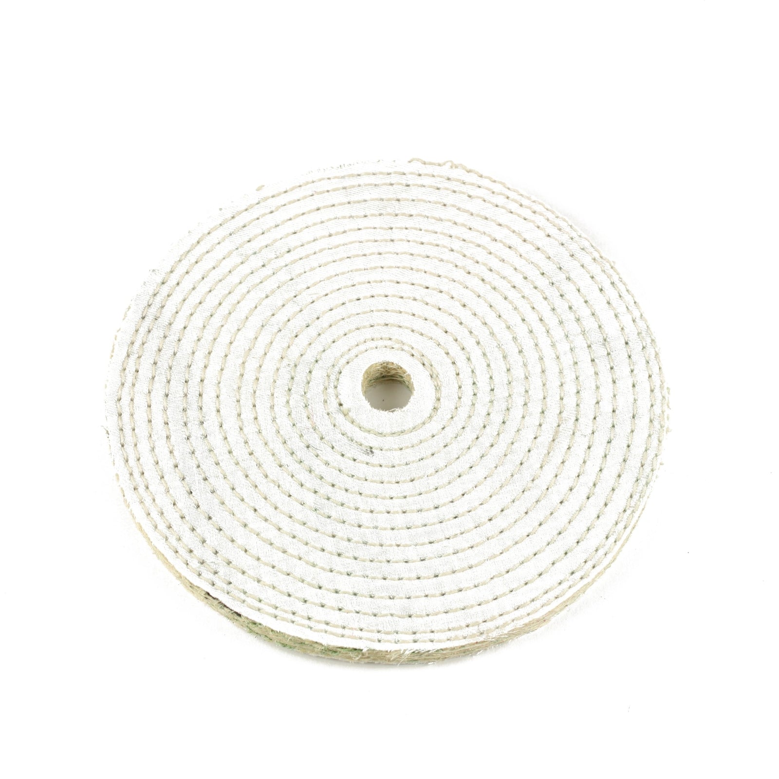 8” Spiral Sewn Sisal Buffing Wheel Aggressive Cut Scratch Remover