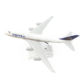 16cm United Airlines B747 Model Plane 1/400 Alloy Diecast Airplane