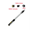 144/430mhz Sma-f Sma-m Bnc Telescopic Handheld Radio Antenna For