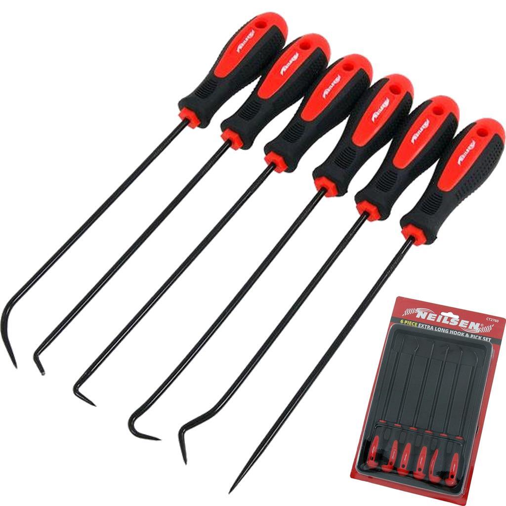 Neilsen 6pc Pick And Hook Probe Set by Neilsen