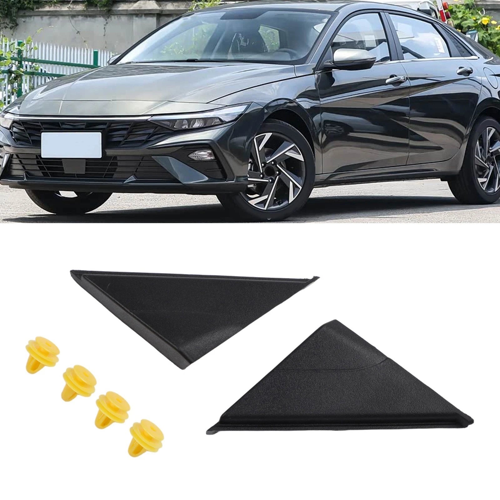 Fender Pillar Trim Left Right Pair Replacement Part Quick Installation