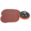 Sanding Disc 12000RPM 4 Inch Sandpaper With Backing Pad