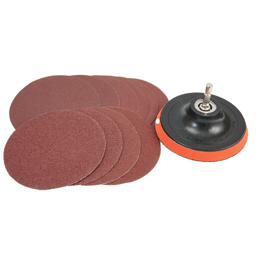 Sanding Disc 12000RPM 4 Inch Sandpaper With Backing Pad