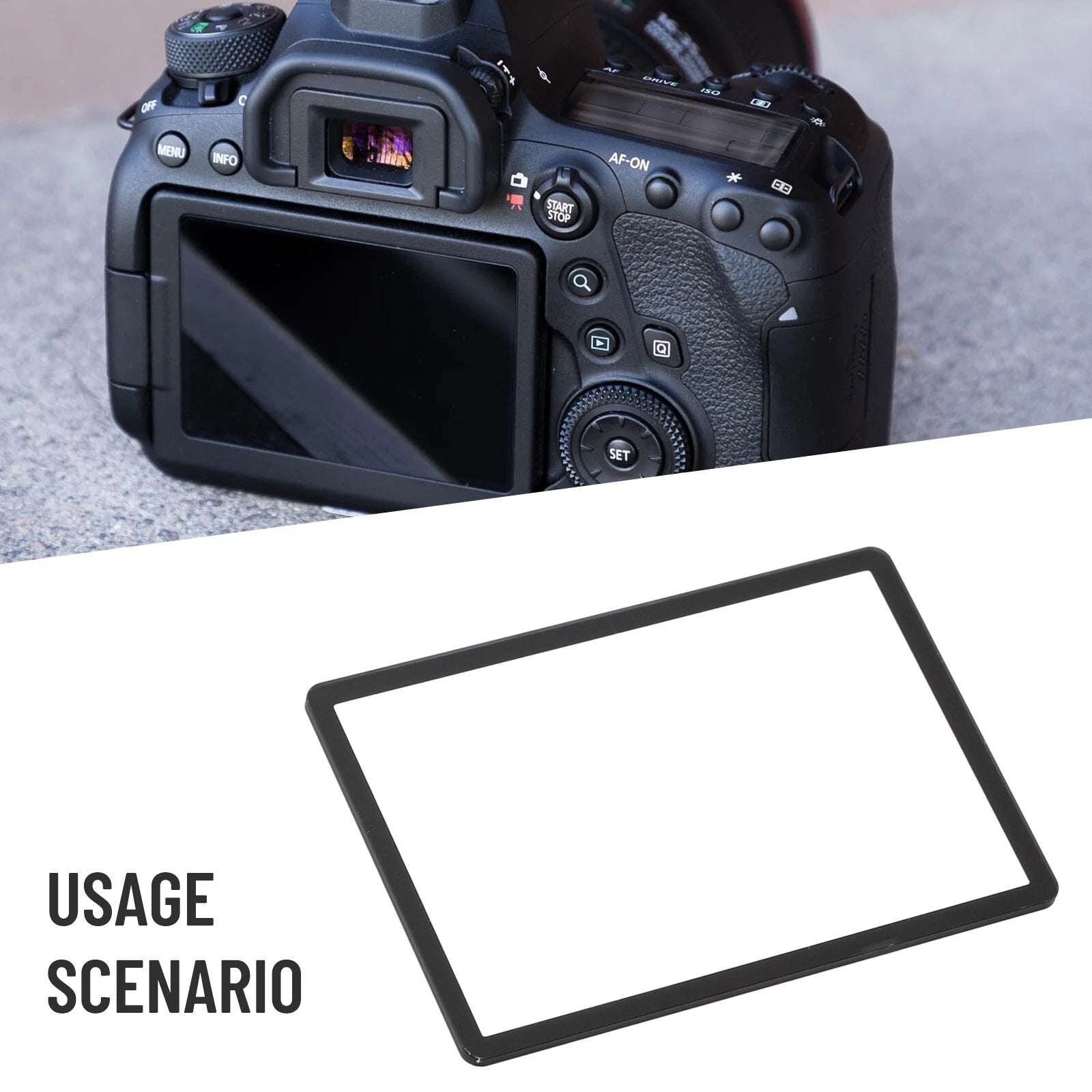 For Canon 6d Replacement Lcd-glass Casement Tft | Built Supply Co