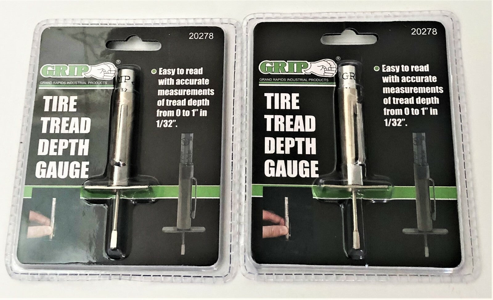 Grip Tire Tread Depth Gauge