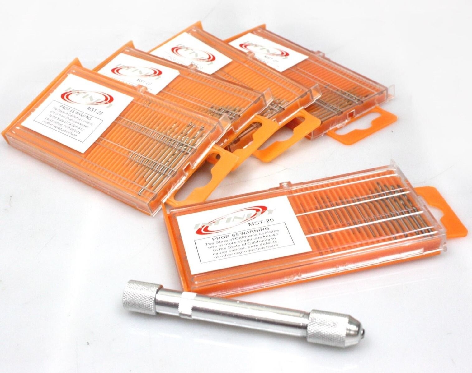 101pc Mini HSS Twist Micro-Drill Bits Set by Unbranded