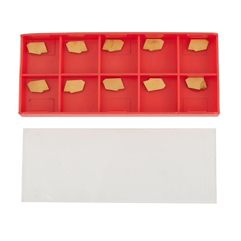 10pk Sp200 Gtn-2 Grooving Cut-off Cemented Carbide Inserts For