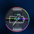 Rgb Led Video Light Rechargeable Photography Fill Light Handheld Soft