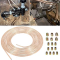 Brake Hose Kit 316 Inch Diameter 300 Inch Length With 16 Nuts