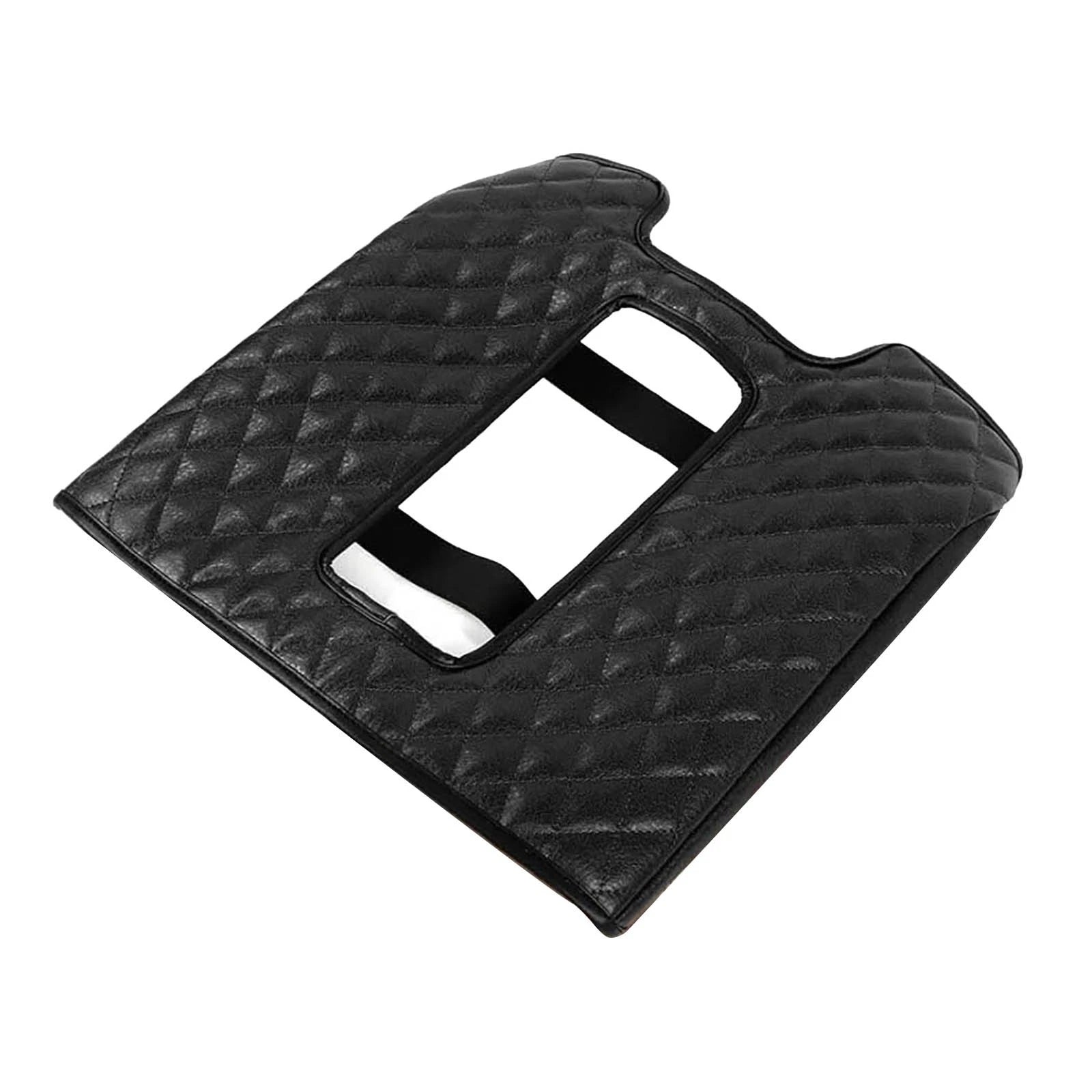 Pu Leather Console Lid Cover For Chevy Tahoe Suburban 2015-2020 Full