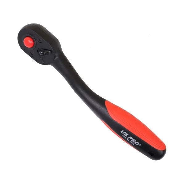 Us Pro Tools 1/2" Drive Ratchet Composite Lightweight Curved Handle