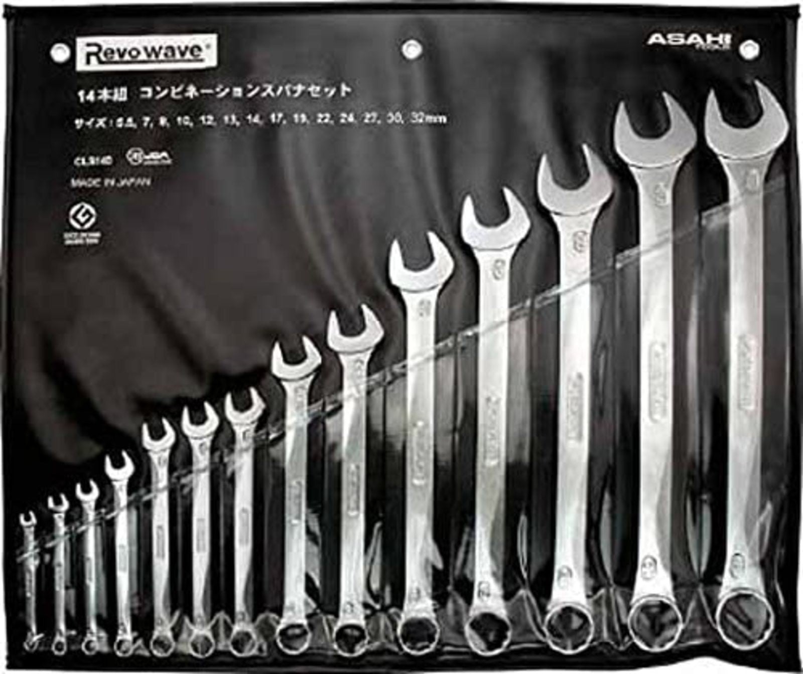 Asahi Combination Wrench 14pcs Set