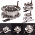 Premium Aluminum Alloy Ice Fishing Reel Right Hand Fishing Reel Guide