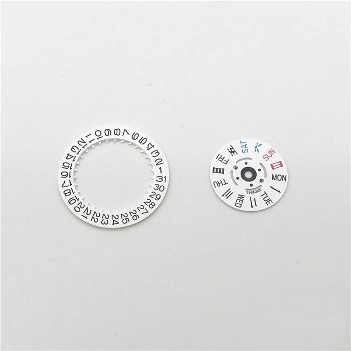 Watch Movement Replacement Parts Date Day Wheel Disc For Nh35 Nh36