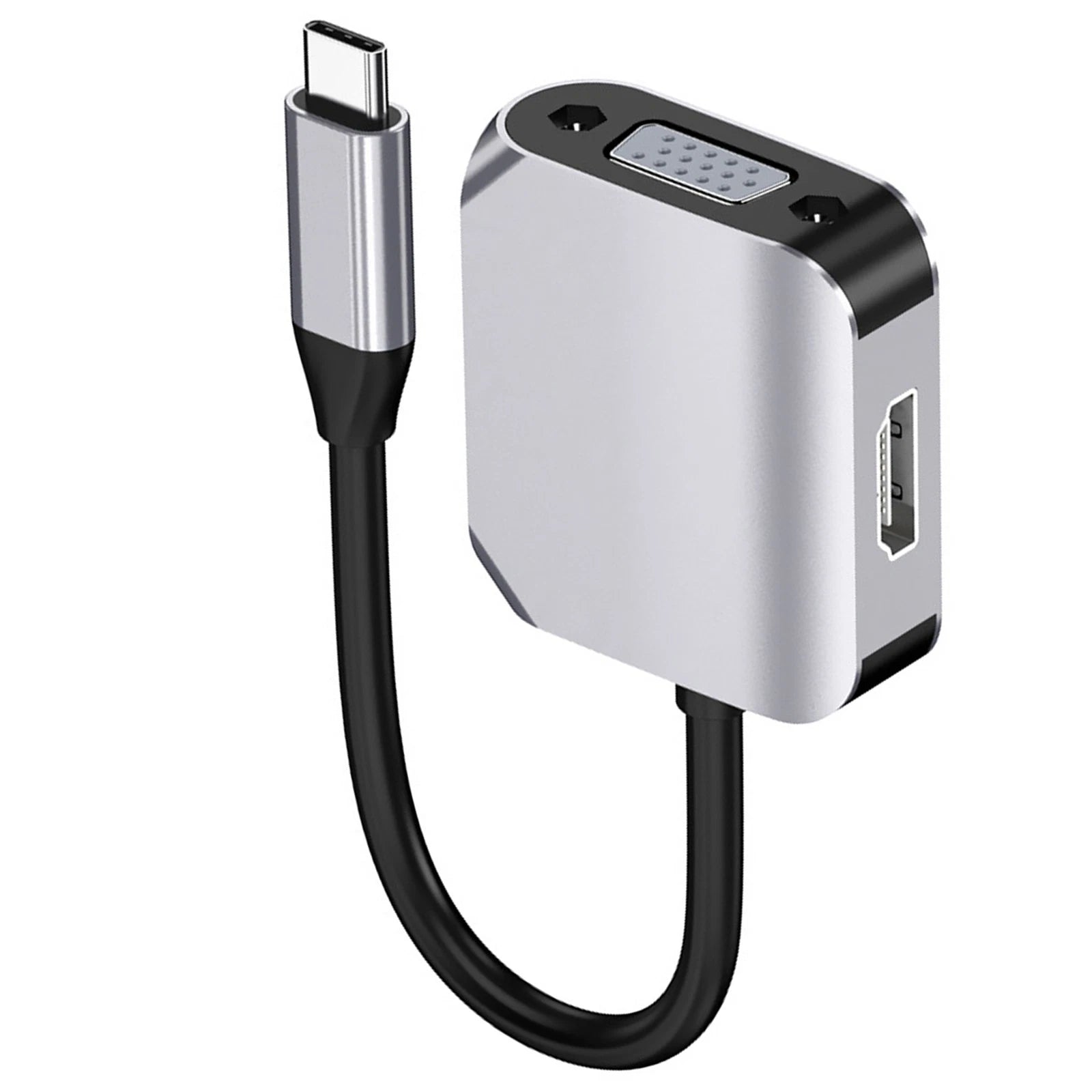 Usb-c To Hdmi-compatibl<wbr/>e Vga Usb Docking Station 4k Extensor