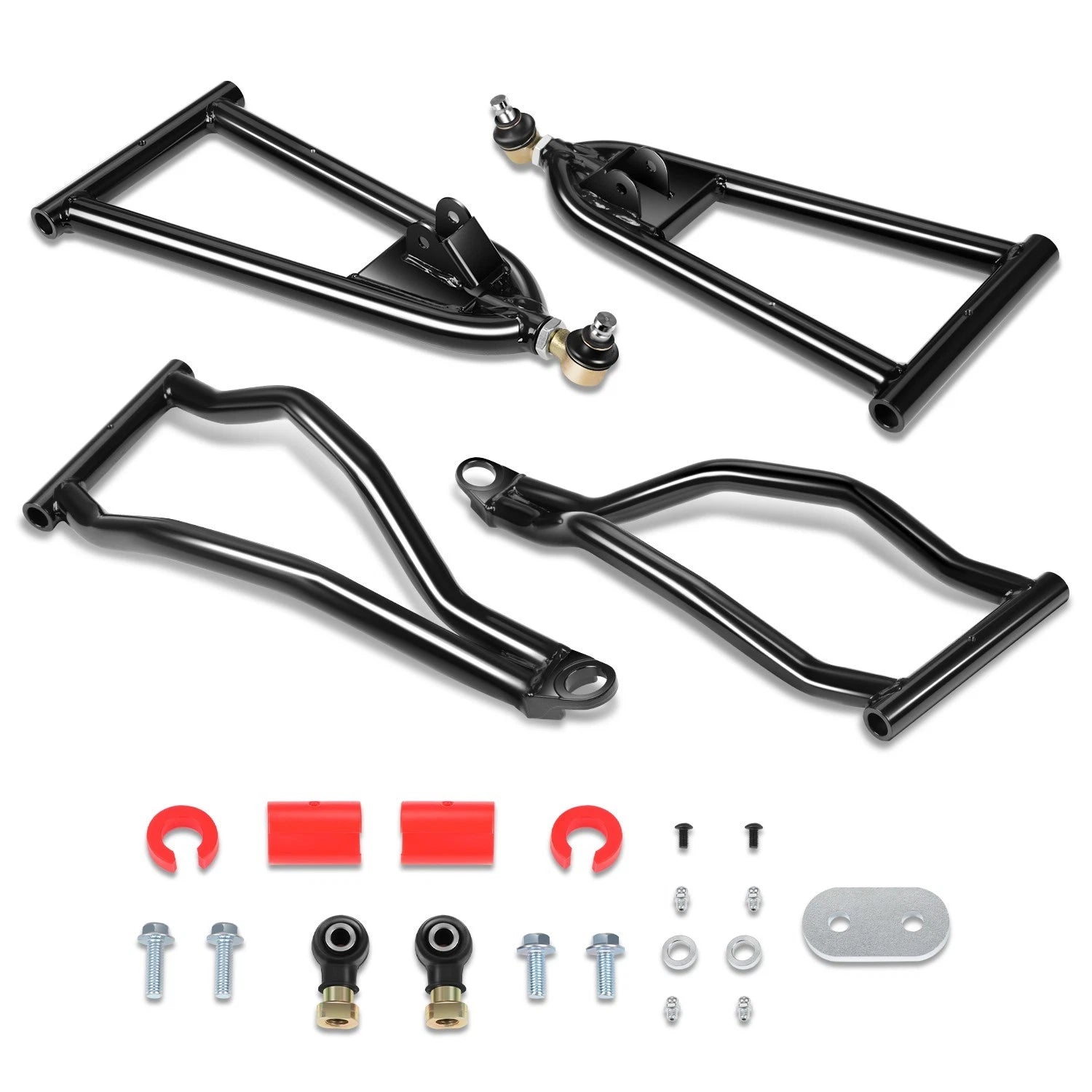 Fit 09-14 Polaris Rzr Tubular Front Upper & Lower | Built Supply Co