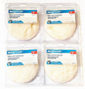 4 MASTERCRAFT HOOK & LOOP 5" WOOL POLISHING BUFFING BONNET DISC PADS 054-7212-6O