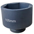 1" Dr. 105mm Metric 6 point Jumbo Impact Socket Cr-MO Machinery Tractor Lug Nut