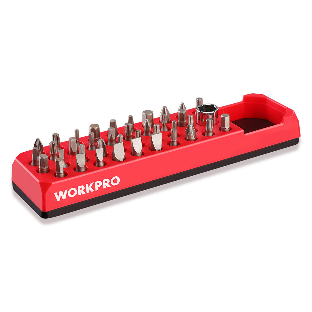 WORKPRO Magnetic Hex Bit Organizer 39 Hole by WORKPRO