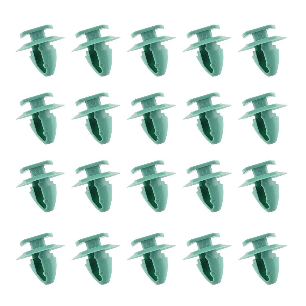 Convenient Green Trim Retainer Clips For Jeep Wheel Arch Molding