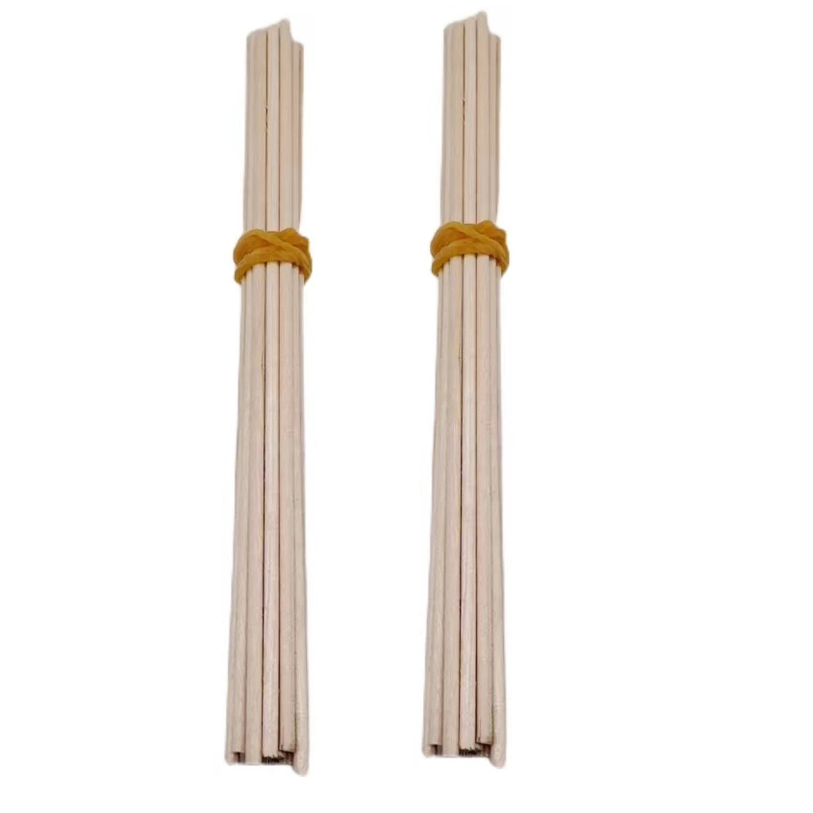 40pack 15cm Wooden Round Dowel Rods Dust Shockproof Pivot Hole