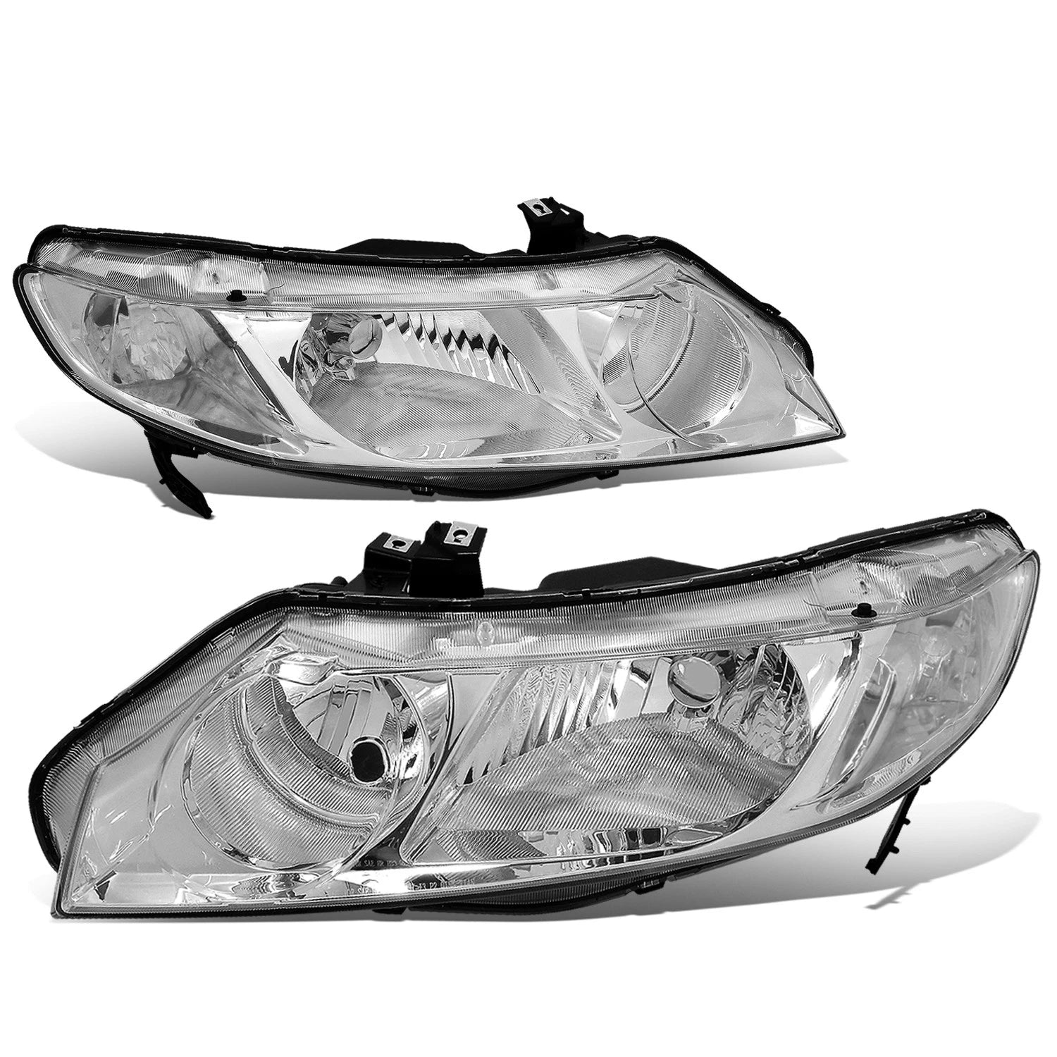 Fit 2006-2011 Honda Civic Fd/fa Pair Chrome Housing | Built Supply Co