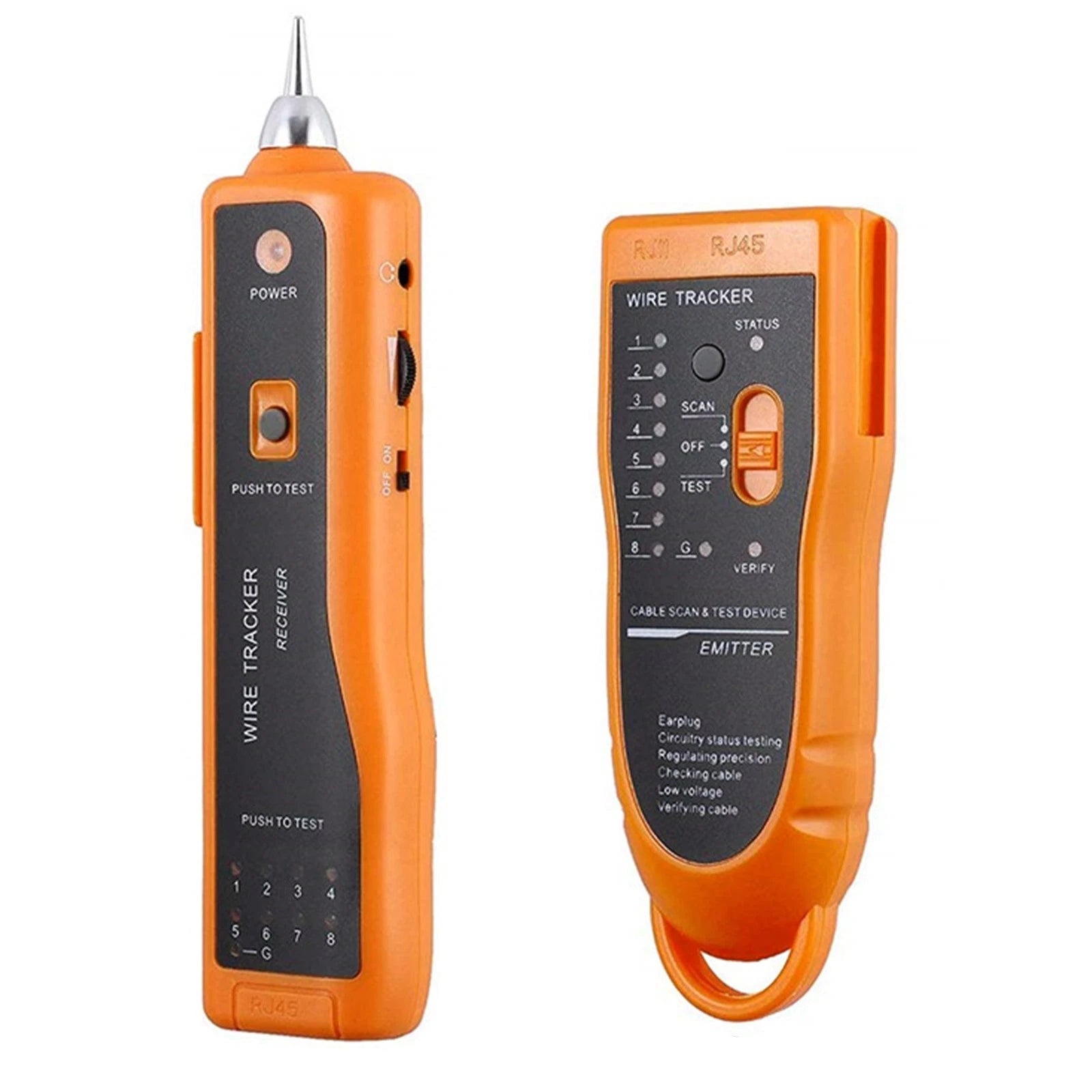 1*telephone Cable Diagnose Tester Detector Finder Xq-350 Utp Tracer