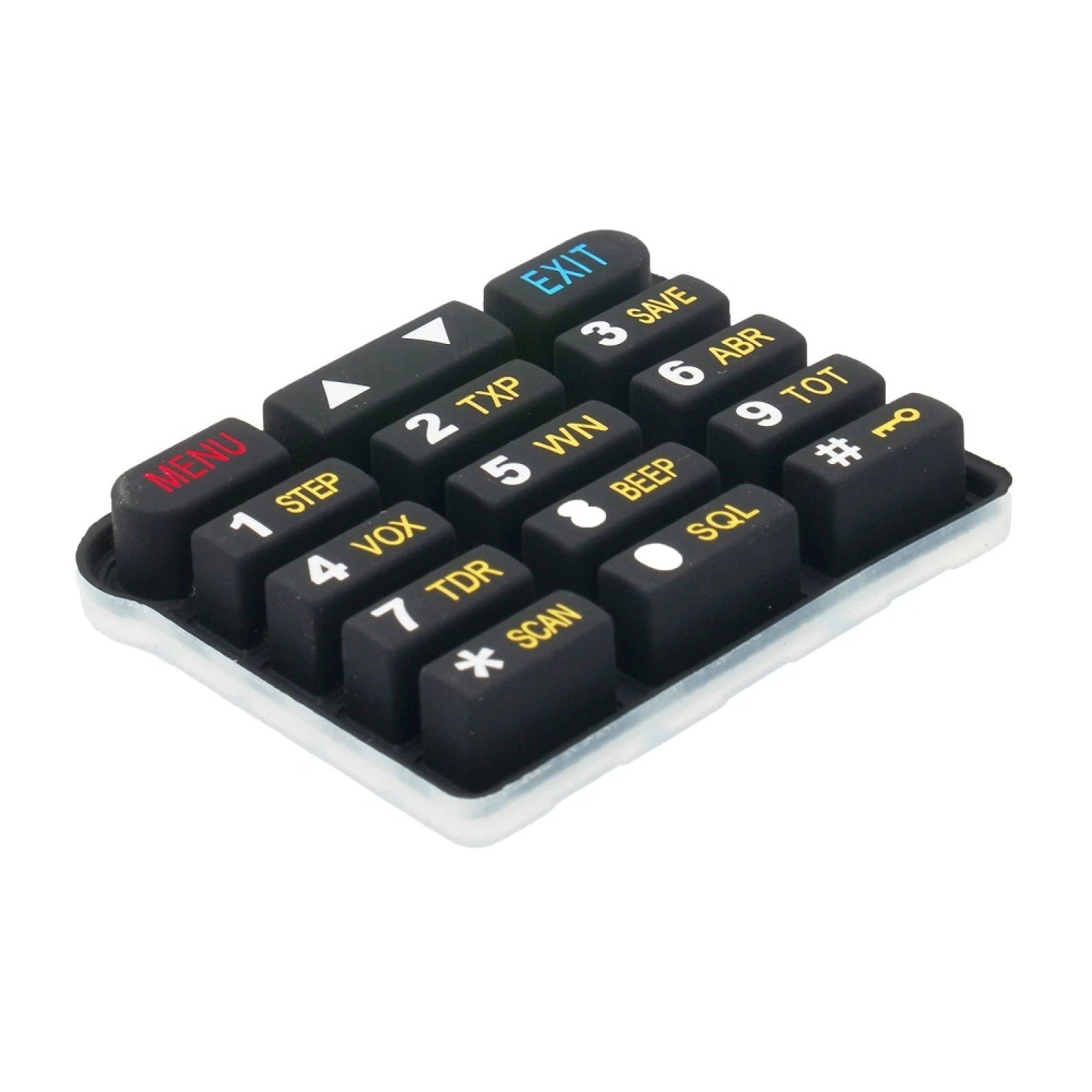 Replacement Numeric Keypad Keyboard For Baofeng Uv9r Plus Two Way