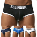Mens Cotton Underwear Boxers Breathable Pouch Underpants Comfortable