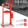 2-tier 30 Ton 66139 Lbs. Steel Hydraulic Shop | Built Supply Co