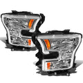 Fit 2015-2017 Ford F150 Pickup Pair Chrome Housing | Built Supply Co