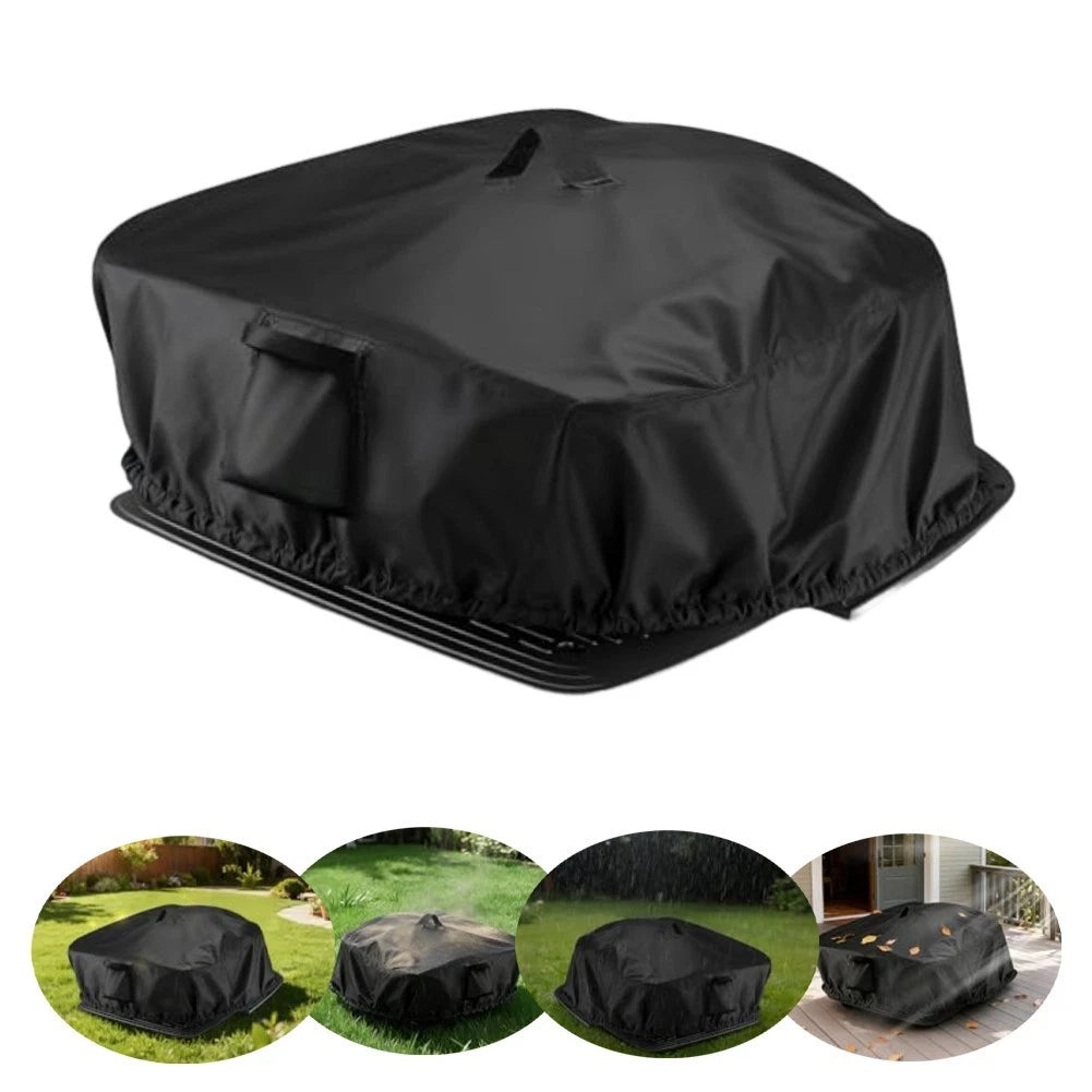Robotic Lawnmower Cover 600d Dpu Material Waterproof And Windproof