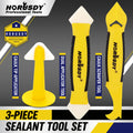 3pcs Sealant Caulk Tool Kit Smooth Scraper Silicone Grout Caulking