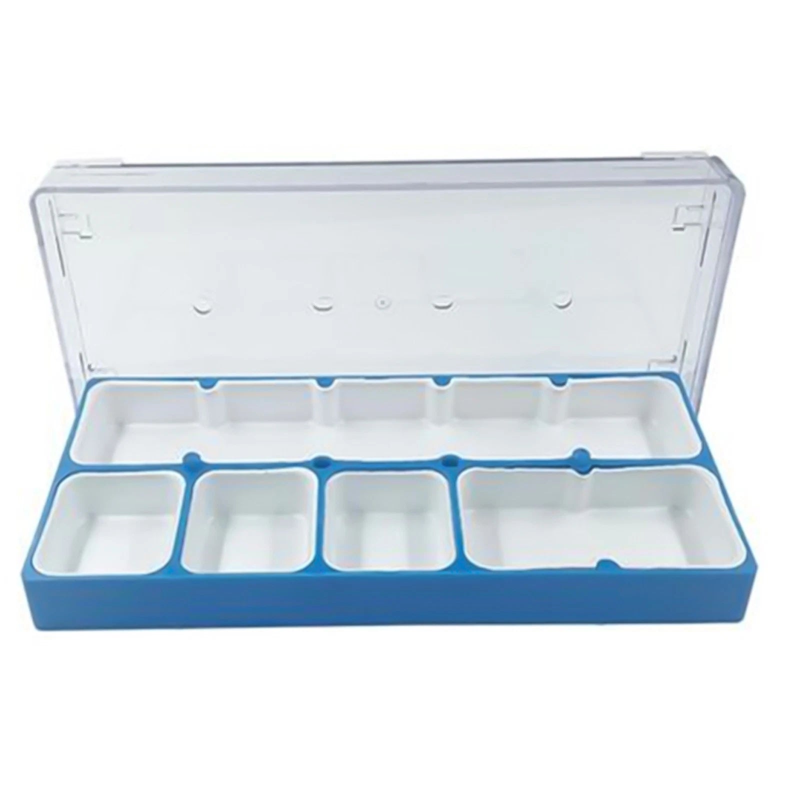 5 Grids Watch Tiny Parts Storage Box Plastic Container Watchmaker