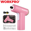 WORKPRO Electric Cordless Screwdriver Set 3.6V with 28pc Accessories