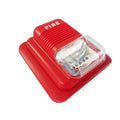 12V 24V Wired Audible Visual Siren Alarm With Led Strobe And 105db
