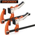 Jorgensen 2 Packs 8-inch Bar Clamp Set Bar Clamp Quick Release Gear